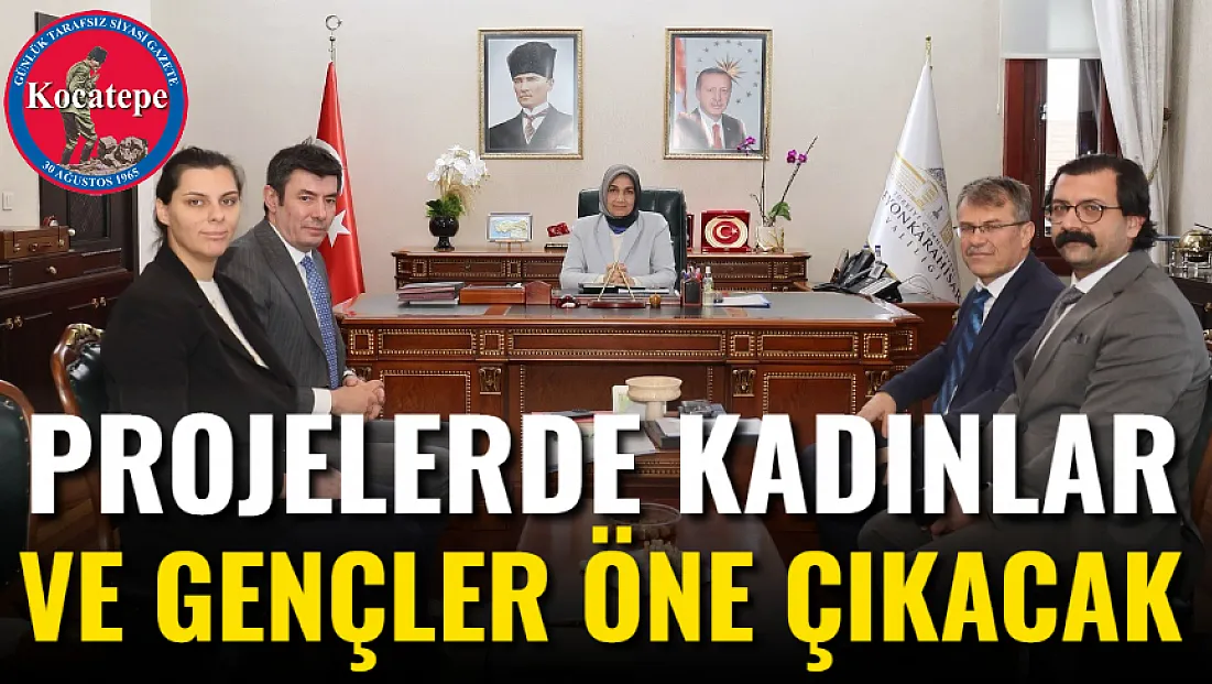 Projelerde Kadınlar Ve Gençler Öne Çıkacak