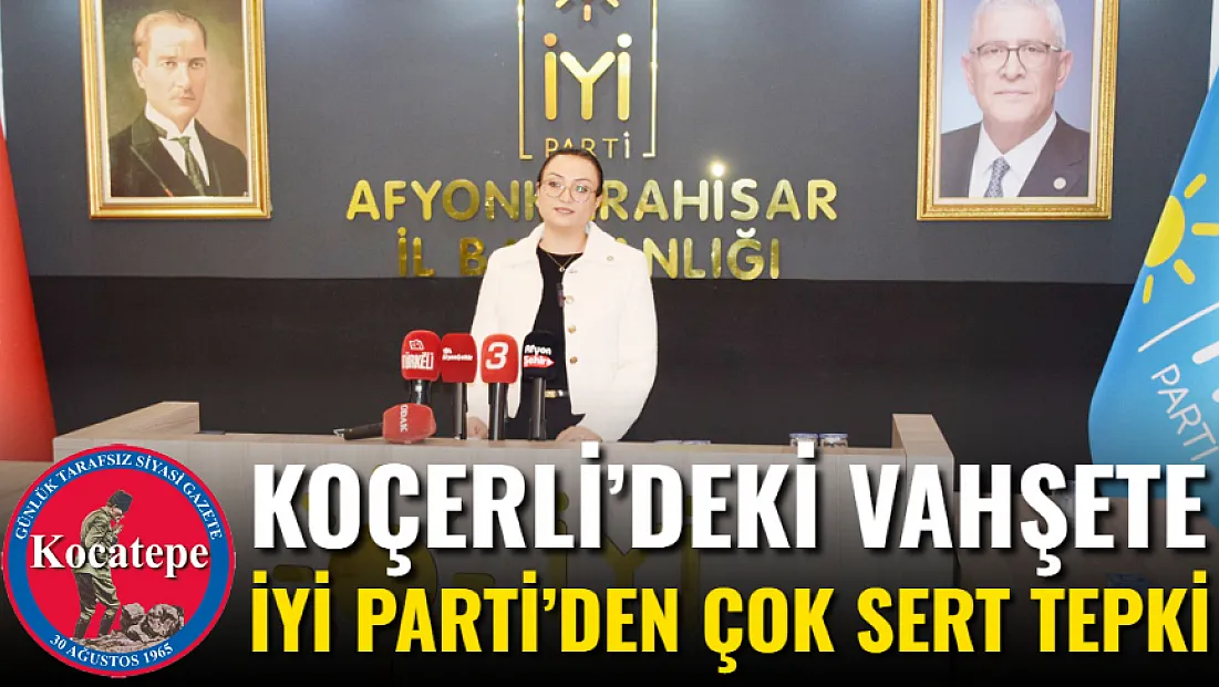 Koçerli’deki Vahşete İYİ Parti’den Çok Sert Tepki