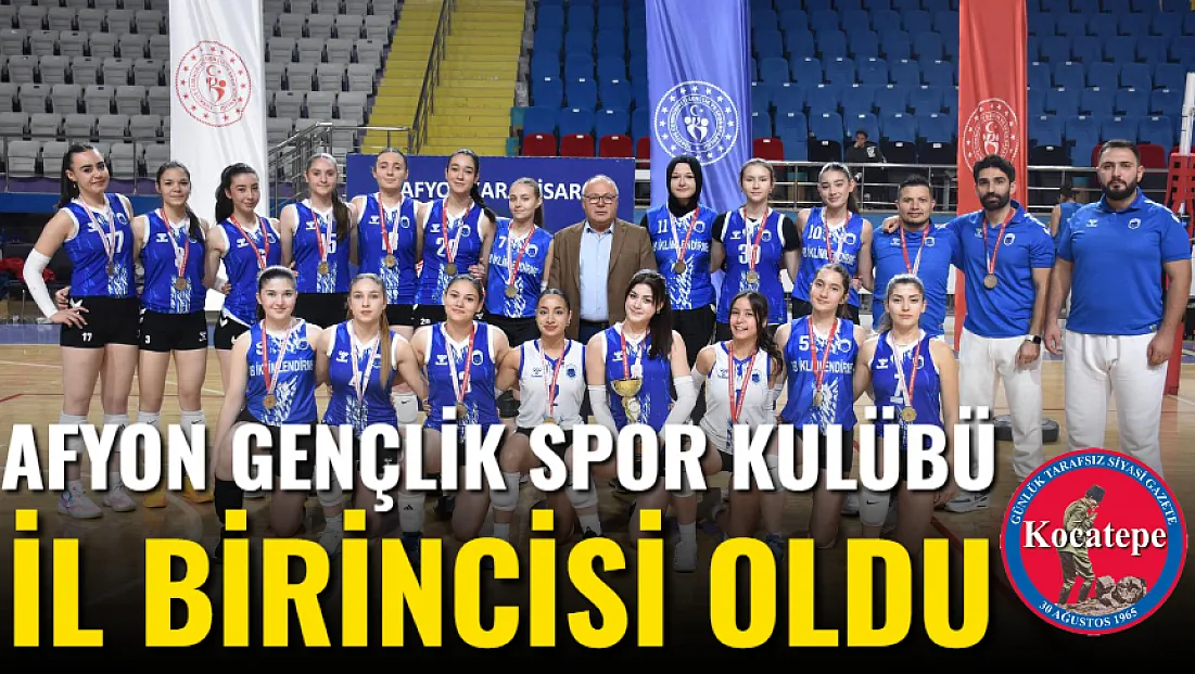 Afyon Gençlik Spor Kulübü İl Birincisi Oldu