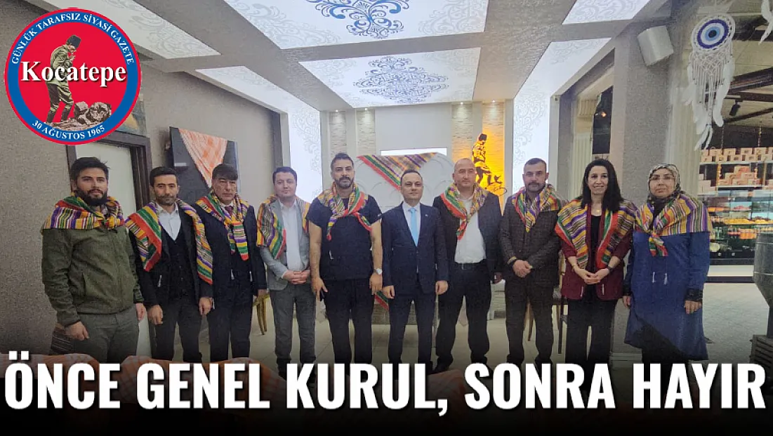 Önce Genel Kurul, Sonra Hayır