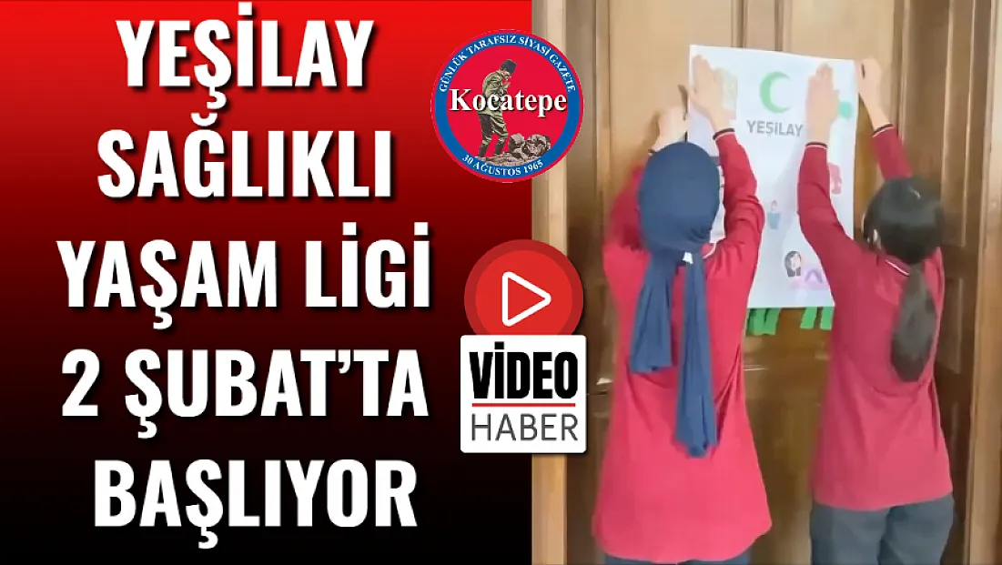 Yeşilay Sağlıklı Yaşam Ligi 2 Şubat’ta Başlıyor
