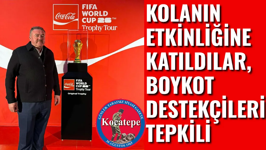 Kolanın Etkinliğine Katıldılar... Boykot Destekçileri Tepkili...