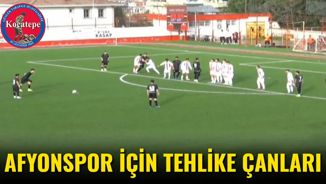 Afyonspor İçin Tehlike Çanları