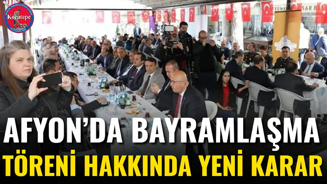Afyon’da Bayramlaşma Töreni Hakkında Yeni Karar