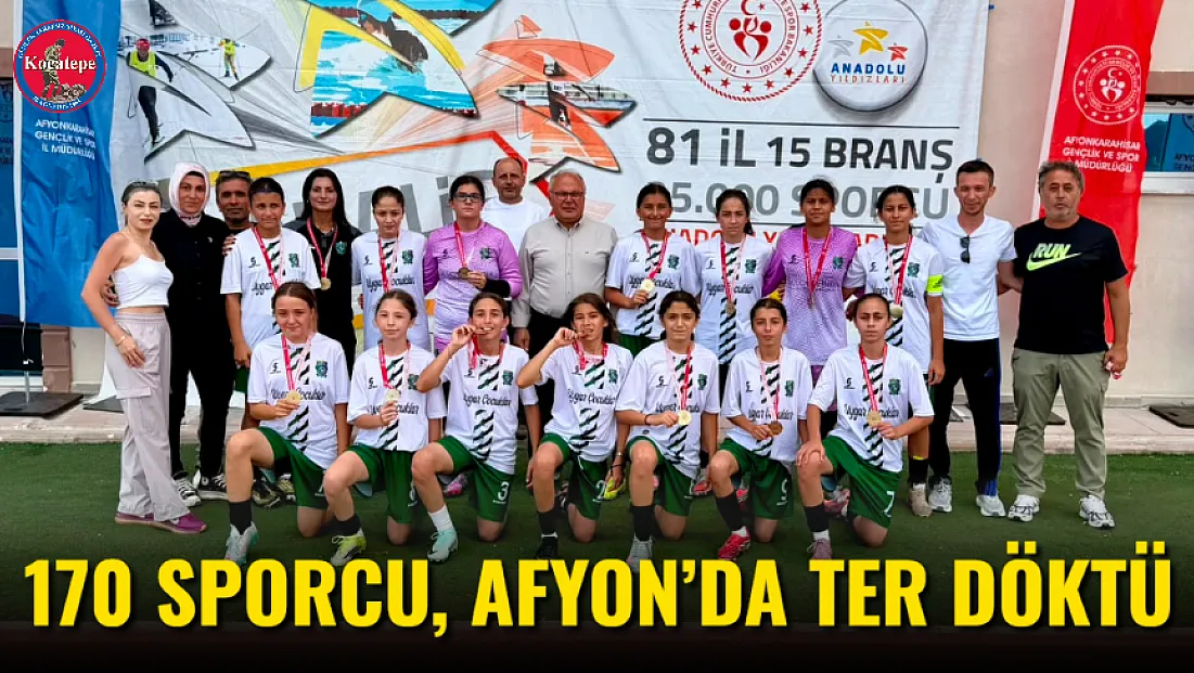 170 Sporcu, Afyon’da Ter Döktü