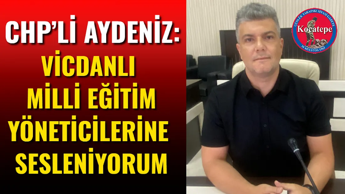 CHP'li Aydeniz: Afyon'da Fen Liseleri Kontenjanı Neden Azaltıldı!