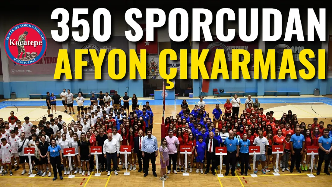 350 sporcudan Afyon çıkarması