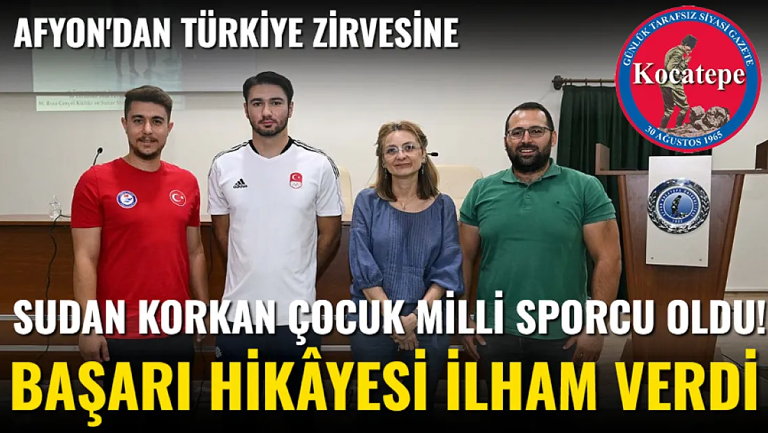 Sudan Korkan Çocuk Milli Sporcu Oldu! Başarı Hikâyesi İlham Verdi