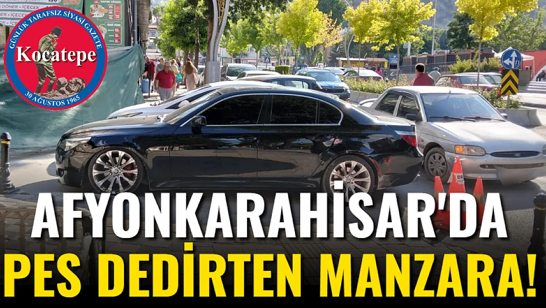 Afyon'da Pes Dedirten Manzara!
