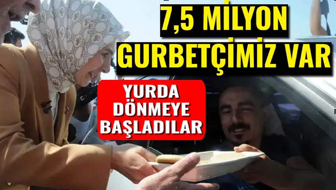 '7,5 Milyon Gurbetçimiz Var'
