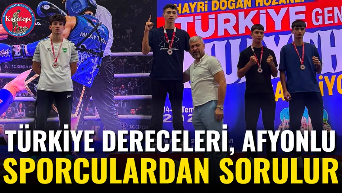 Türkiye Dereceleri, Afyonlu Sporculardan Sorulur