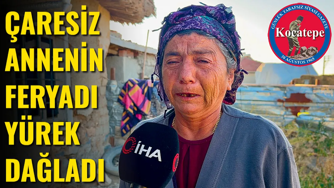 Çaresiz Annenin Feryadı Yürek Dağladı