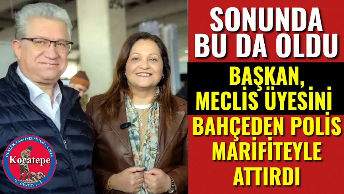 Sonunda Bu da oldu! Başkan, Meclis Üyesini Hobi Bahçesinden Attırdı