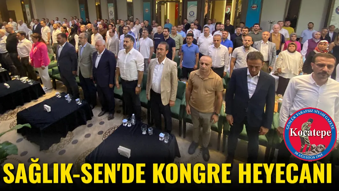 Sağlık-Sen'de Kongre Heyecanı