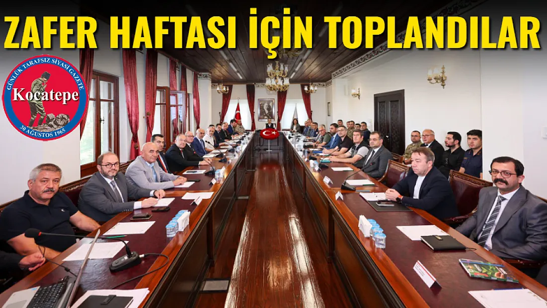 Zafer Haftası İçin Toplandılar
