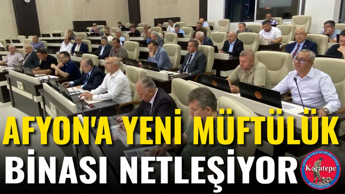 Afyon'a Yeni Müftülük Binası Netleşiyor