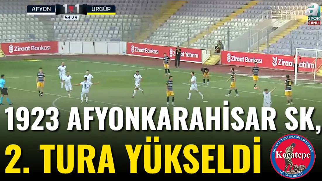 1923 Afyonkarahisar SK, 2. Tura Yükseldi
