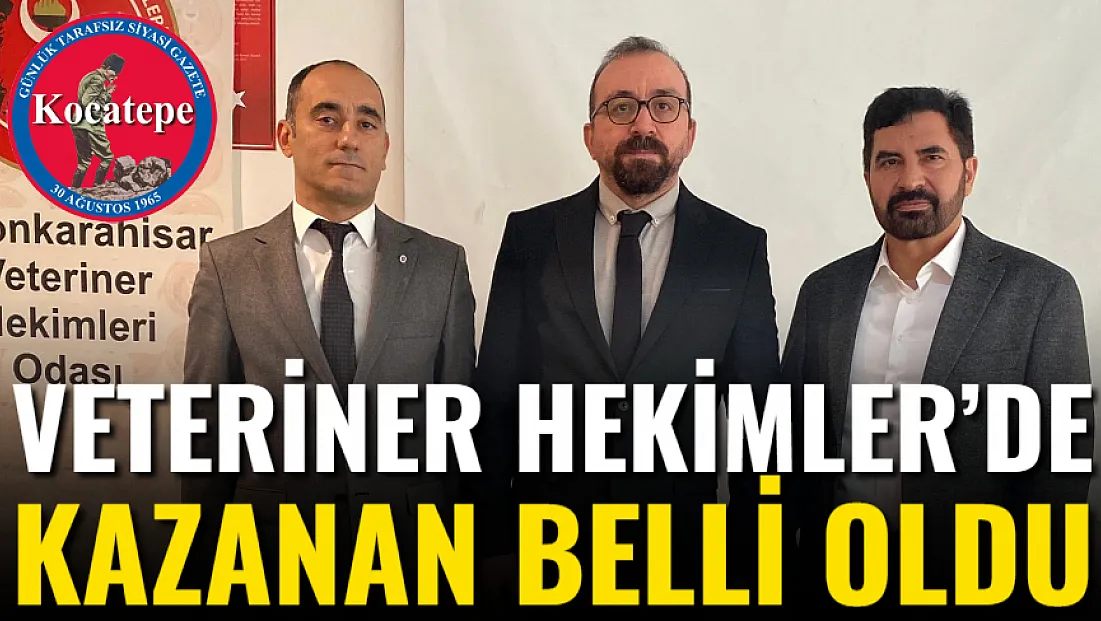 Veteriner Hekimler’de Kazanan Belli Oldu