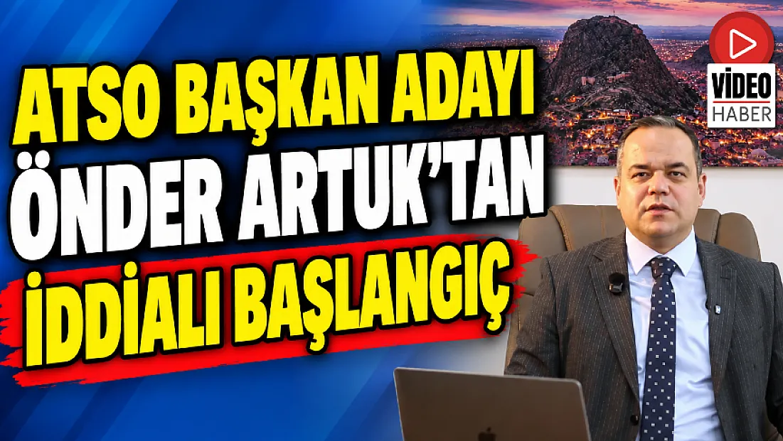 ATSO Başkan Adayı Önder Artuk’tan İddialı Başlangıç