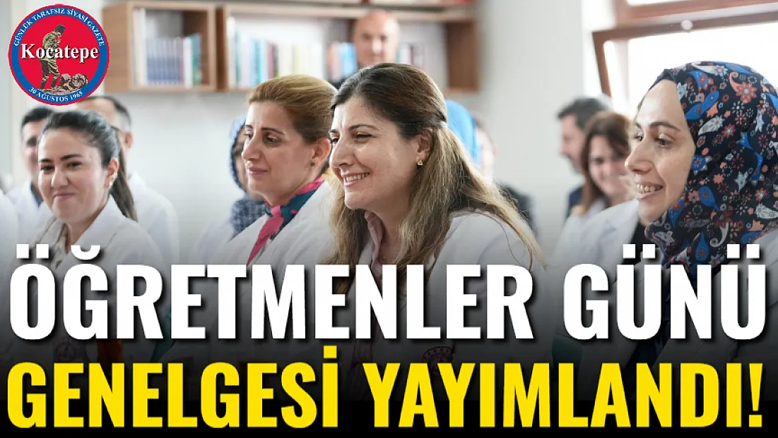 Öğretmenler Günü Genelgesi Yayımlandı!