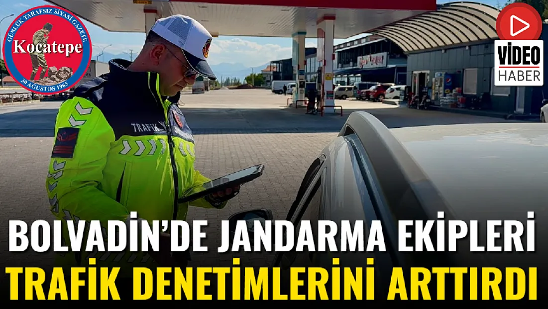 Bolvadin’de Jandarma Ekipleri Trafik Denetimlerini Arttırdı