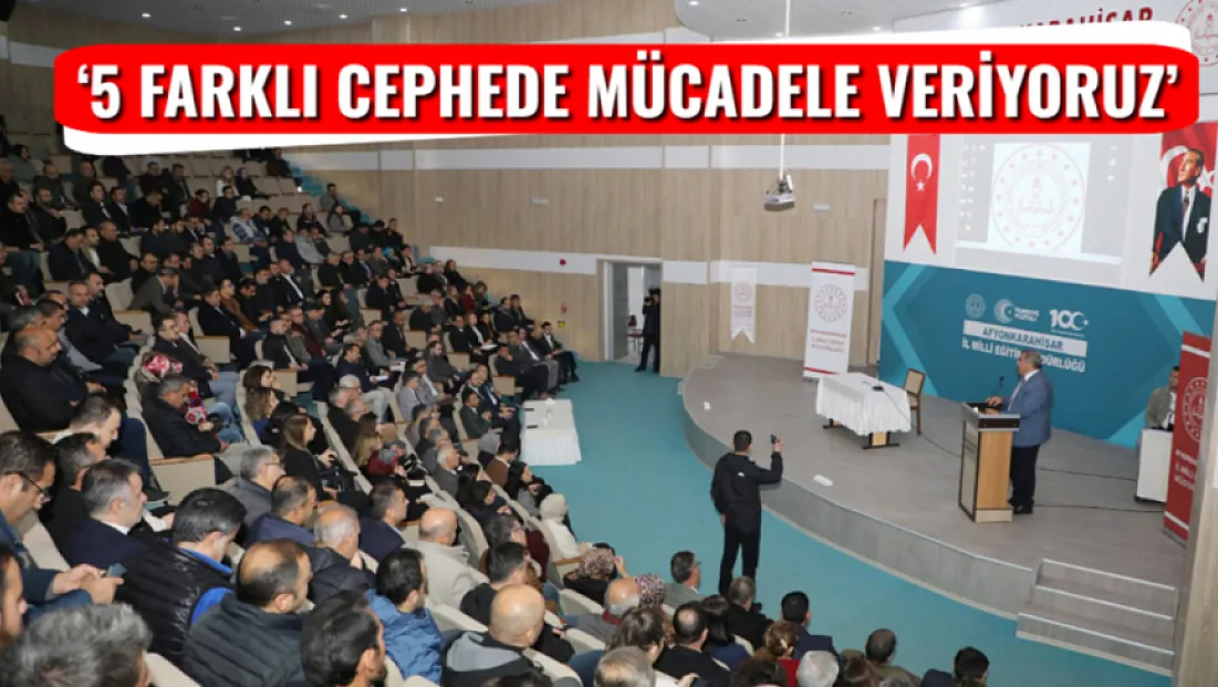 ‘5 Farklı Cephede Mücadele Veriyoruz’