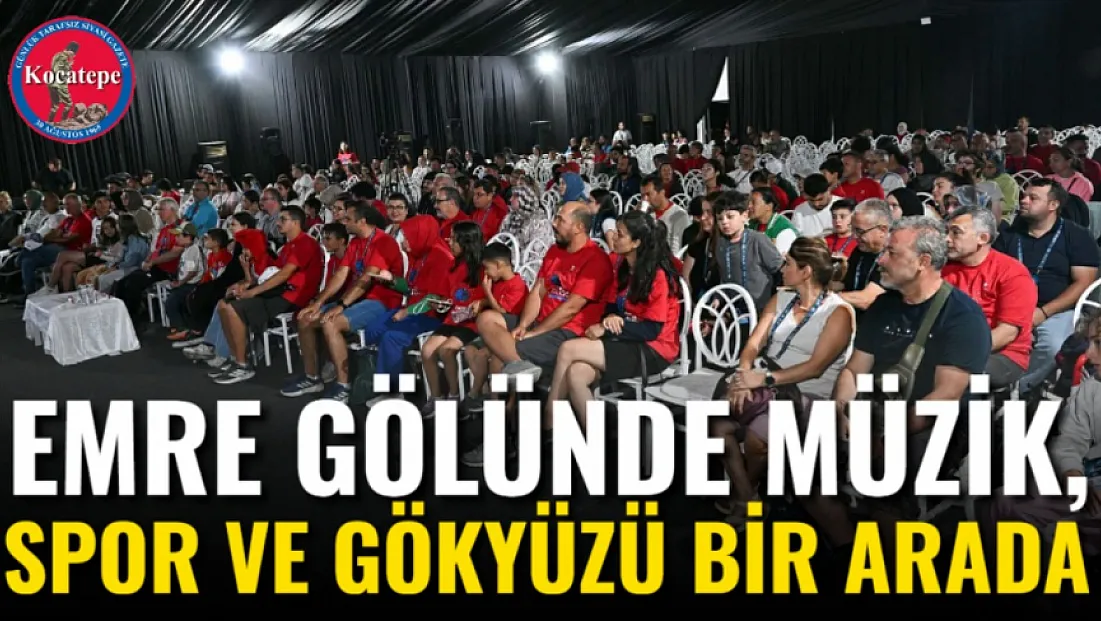 Emre Gölünde Müzik, Spor Ve Gökyüzü Bir Arada