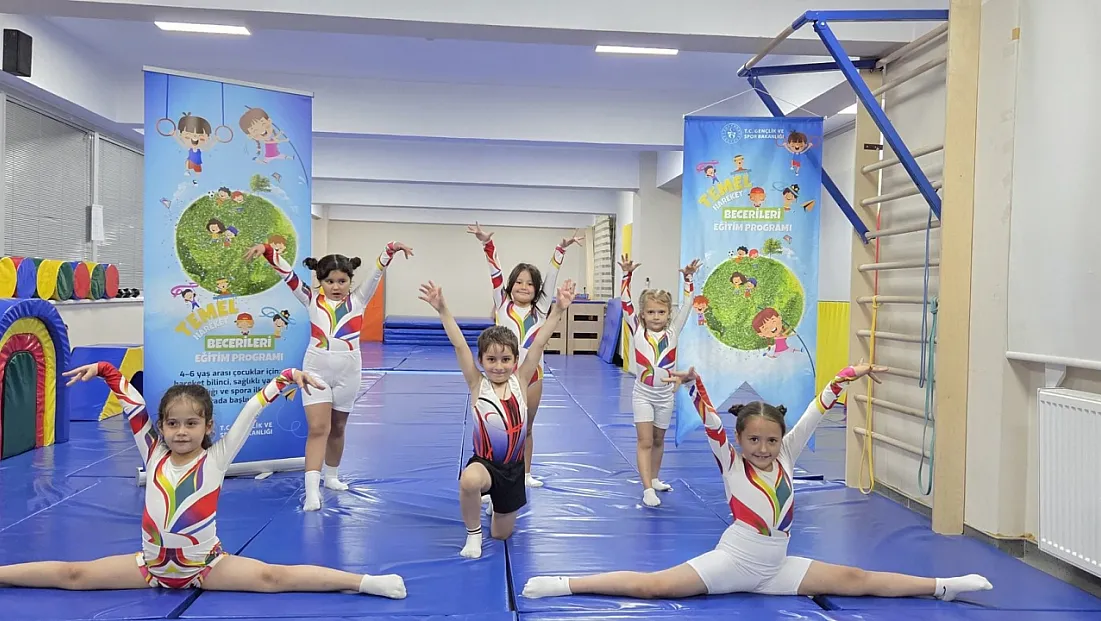 Minik Sporcular Eğlenerek Öğreniyor