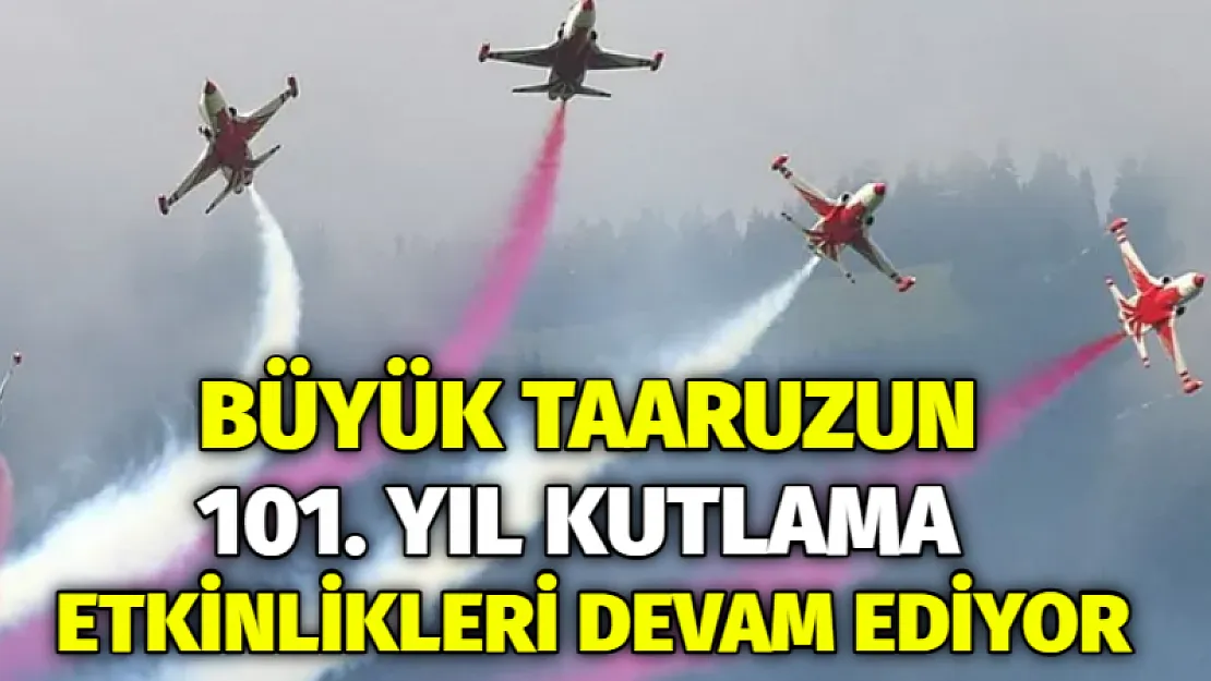 101. yıl kutlamaları etkinlikleri devam ediyor