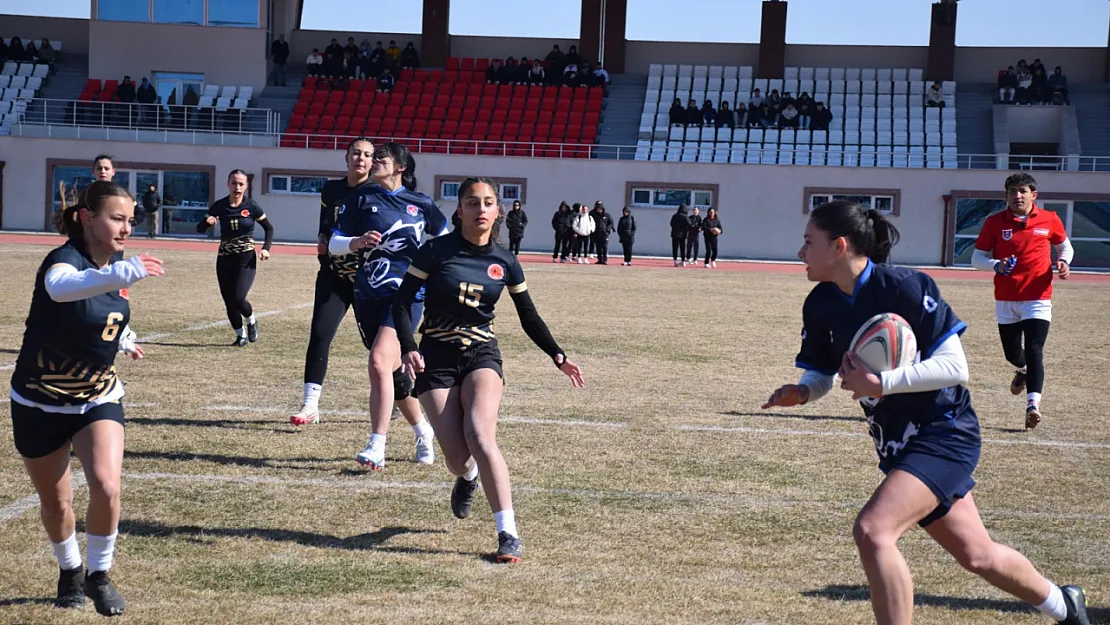 11 İlden 33 Takım Afyon'da Ragbi Oynadı