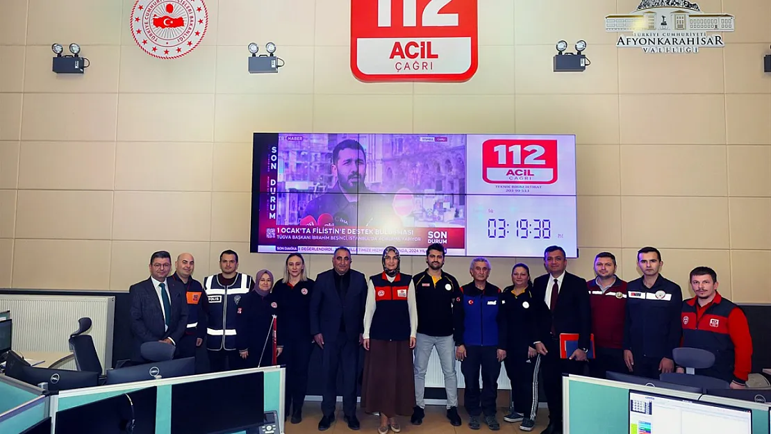 112 Çağrı Merkezi'ne Bir Yılda 761 Bin Çağrı Geldi