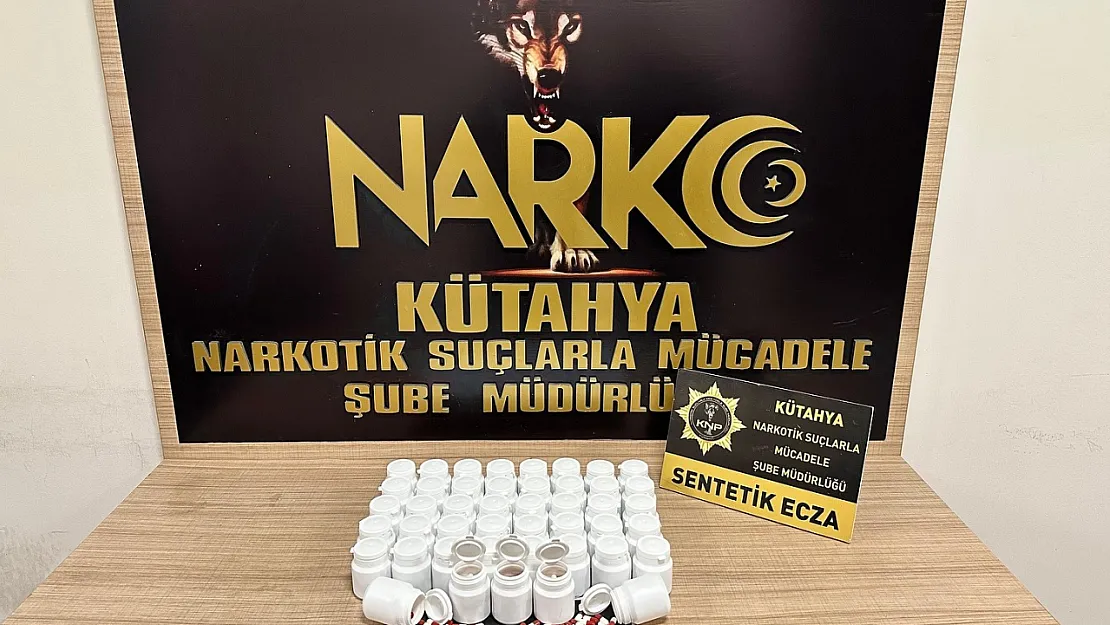 2 Bin 624 Uyuşturucu Hap Ele Geçirildi