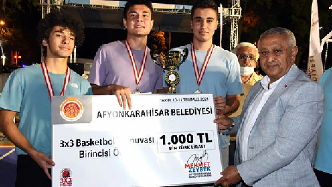 3X3 Basketbol  Turnuvası tamamlandı