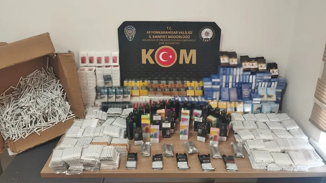 4 İş Yeri, 1 Ev Ve 1 Araç… Kaçak Sigara Ve Alkol Ele Geçirildi
