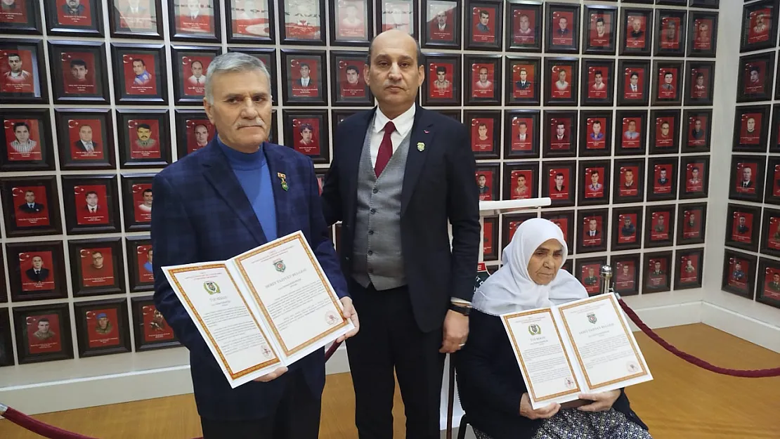 59 Yıl Sonra Şehadet Belgesi Takdim Edildi