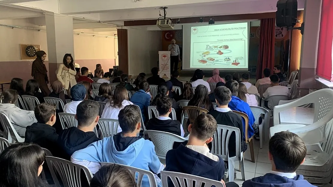 70 Öğrenciye Gıda Okuryazarlığı Eğitimi Verildi