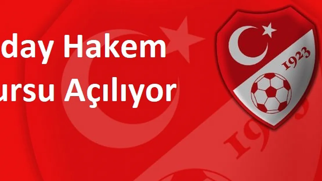 Aday Hakem Kursu Başlıyor