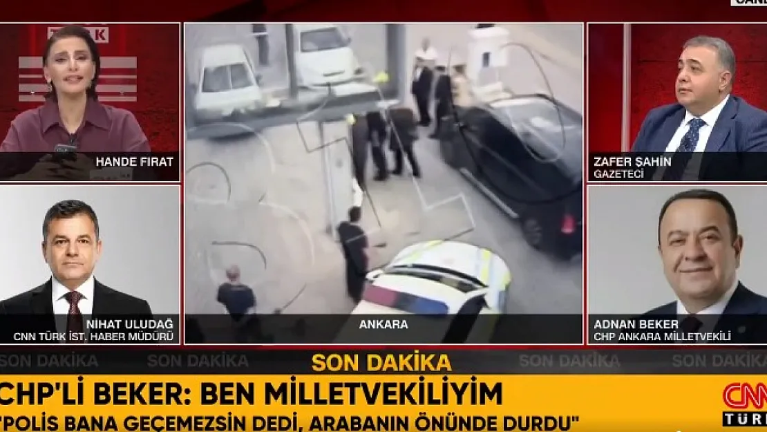 Adnan Beker, Gazeteci Hande Fırat İle Tartıştı