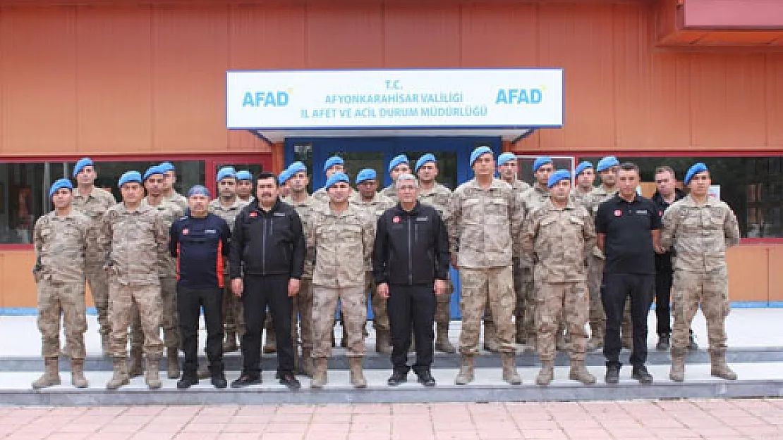 AFAD'dan Jandarma'ya arama kurtarma eğitimi