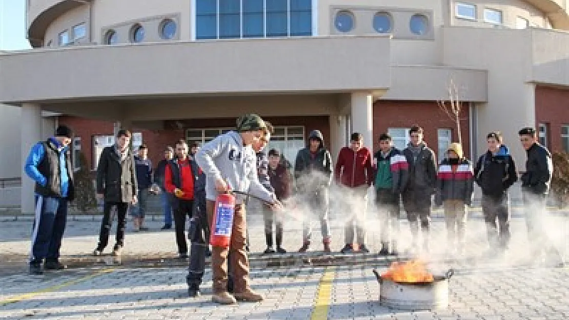 AFAD'dan SEM'e yangın eğitimi – Kocatepe Gazetesi