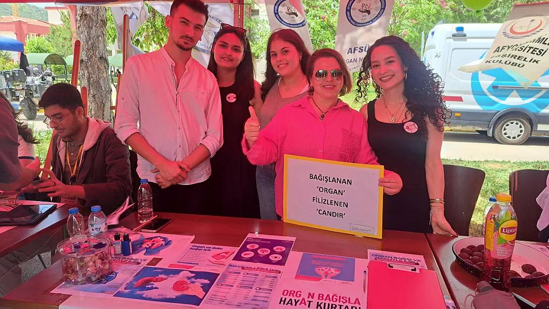 AFSÜ GENÇFEST'te Anlamlı Farkındalık: Organ Bağışlayın Hayat Kurtarın