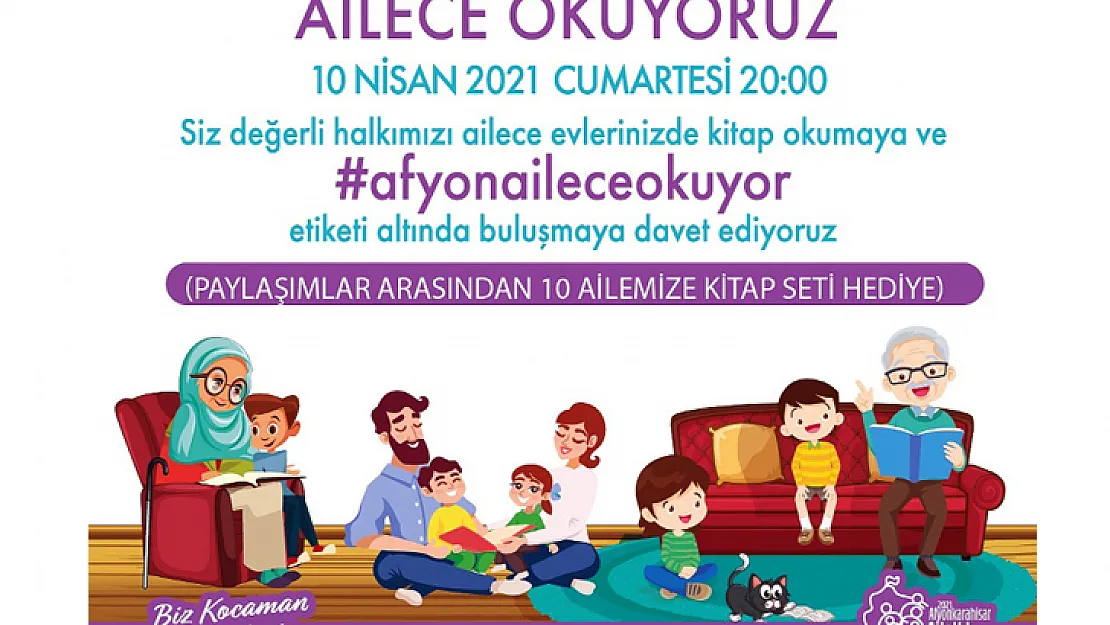 Afyon “ailece” okuyor