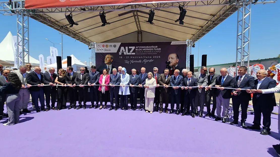 'Afyon Blok Mermer Fuarı Uluslararası Bir Fuar Olarak Doğdu'