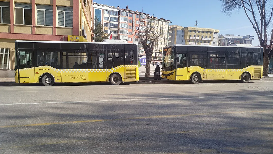 Afyon'da Bu Mahallelere Halk Otobüsleri Geliyor!