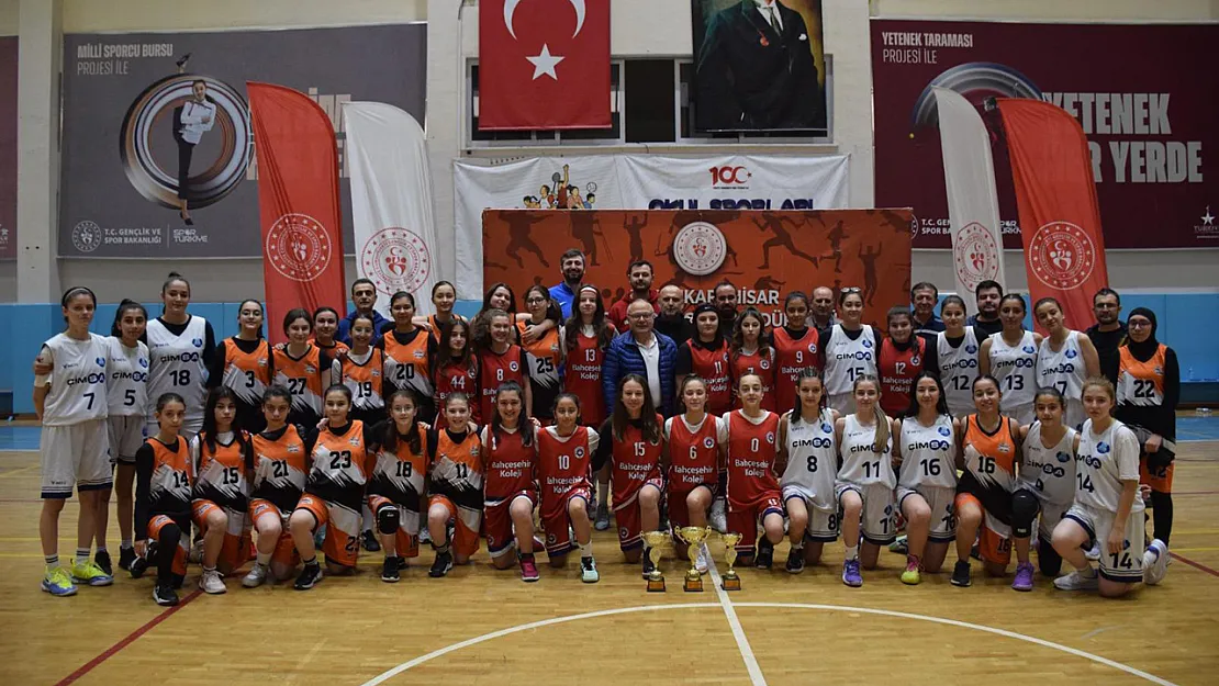 Afyon'da Genç Basketbolcuların Kıyasıya Mücadelesinde Şampiyon Belli Oldu