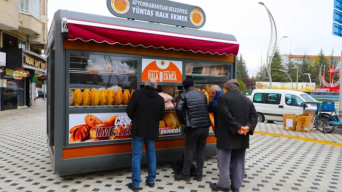 Afyon'da Halk Ekmek'e Yüzde 40 Zam Geldi