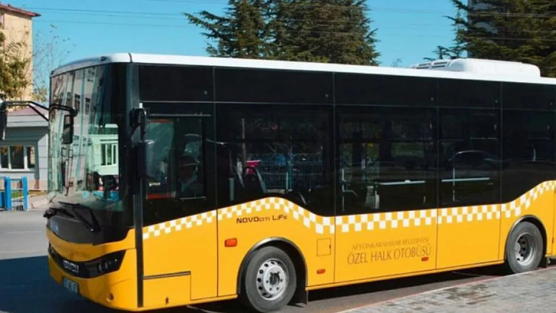 Afyon'da Halk Otobüslerine Yüzde 47 Zam!