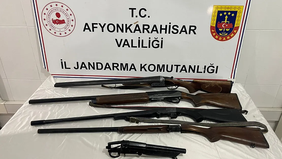 Afyon'da Jandarmadan Şok Operasyon