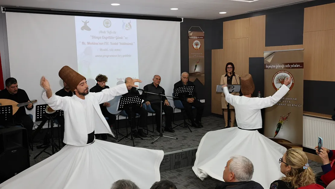 Afyon'da Mevlana'nın İzinde Anlamlı Buluşma