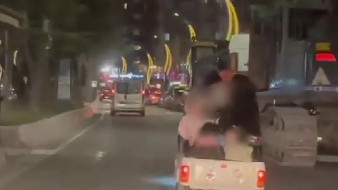 Afyon'da Pes Dedirten Görüntü!